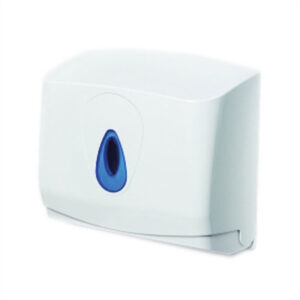 Modular Plastic White Hand Towel Dispenser.