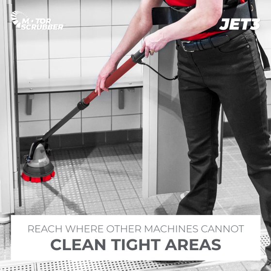 Motorscrubber Jet 3 - Portable Scrubber Kit - Image 3