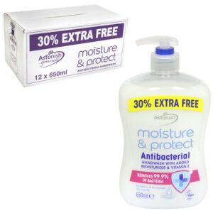 Hand Soap Astonish Moisture & Protect Antibacterial 650ml