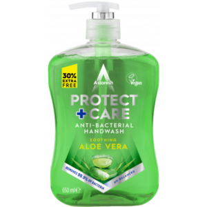 Hand Soap Astonish Aloe Vera & Lotus Antibacterial 500ml