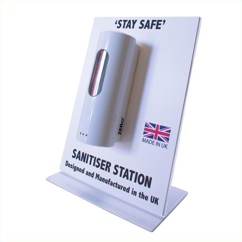 Desktop Touch Free Sanitising Station