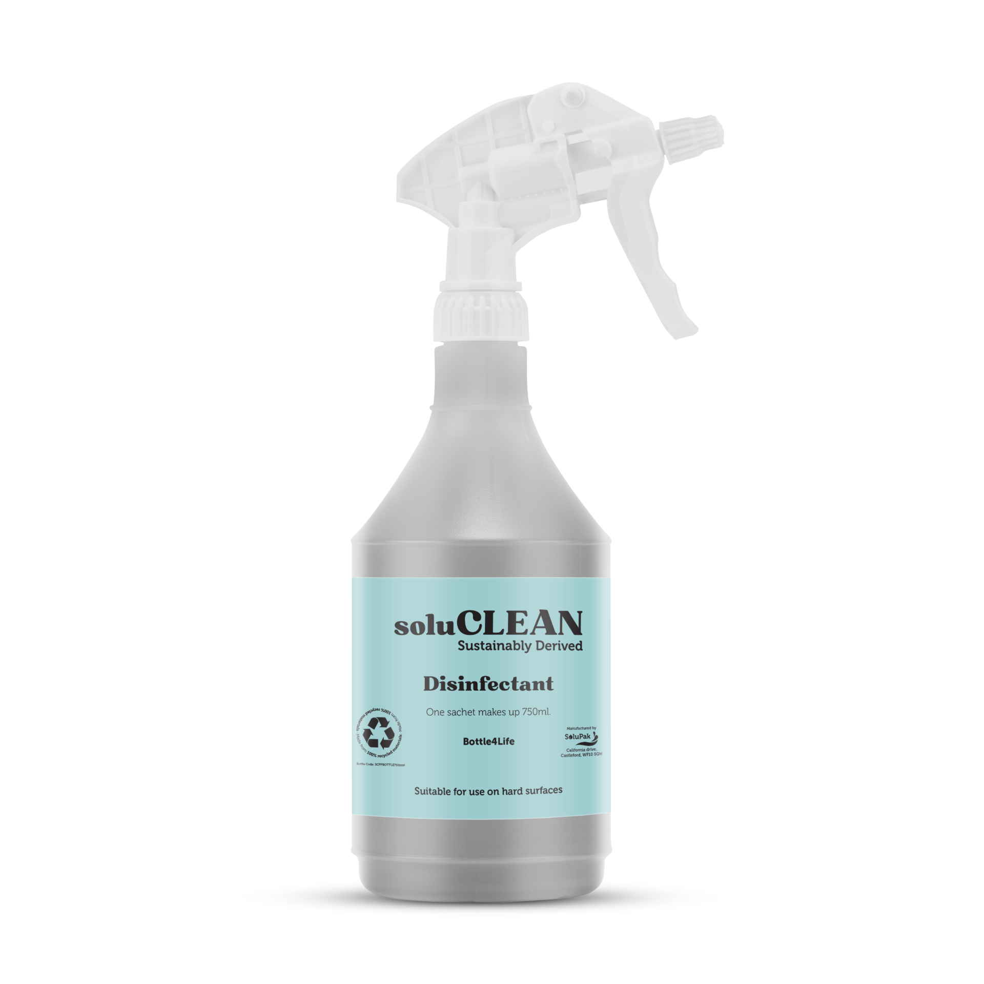 Disinfectant Cleaner Trigger Spray Bottle