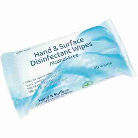 EcoTech Alcohol-Free Hand & Surface Disinfectant Wipes