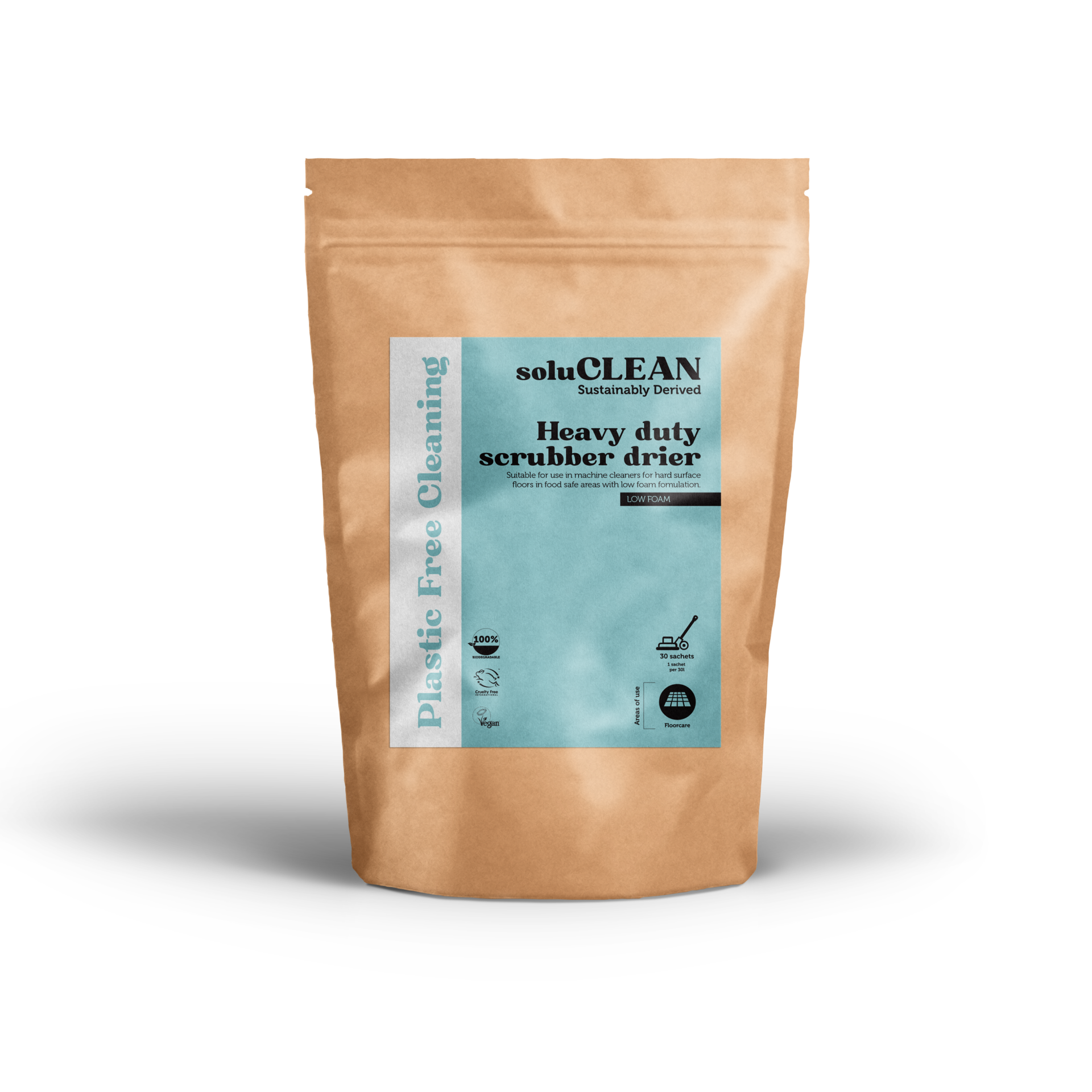 scrubber dryer cleaning solution