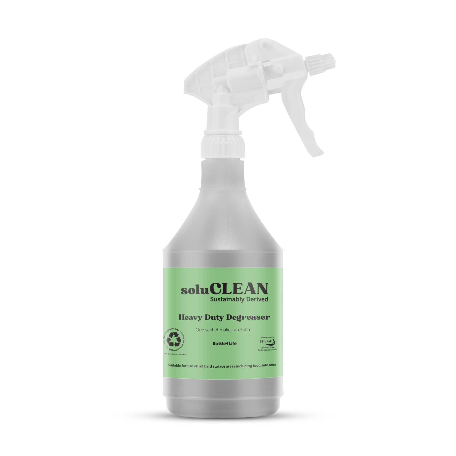 Heavy Duty Degreaser Trigger Spray Bottle 750M