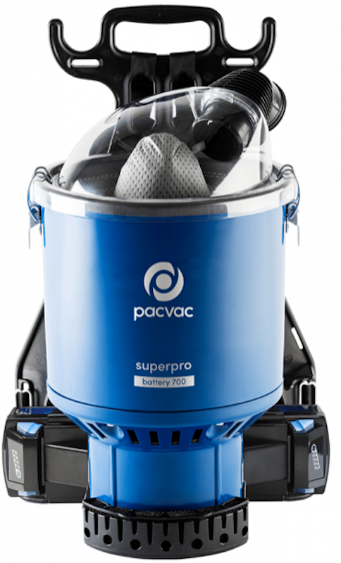 Pacvac Superpro 700 Battery Backpack Vacuum Cleaner - Image 3