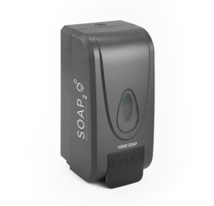 Soap 2o Graphite Grey 800ml Manual Dispenser