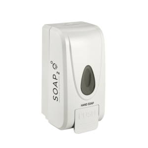 Soap 2o Porcelain White 800ml Manual Dispenser