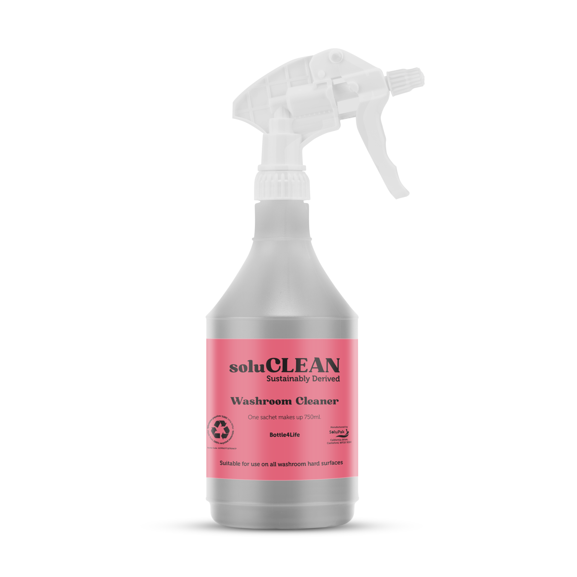 Bio Washroom Cleaner Trigger Spray Bottle