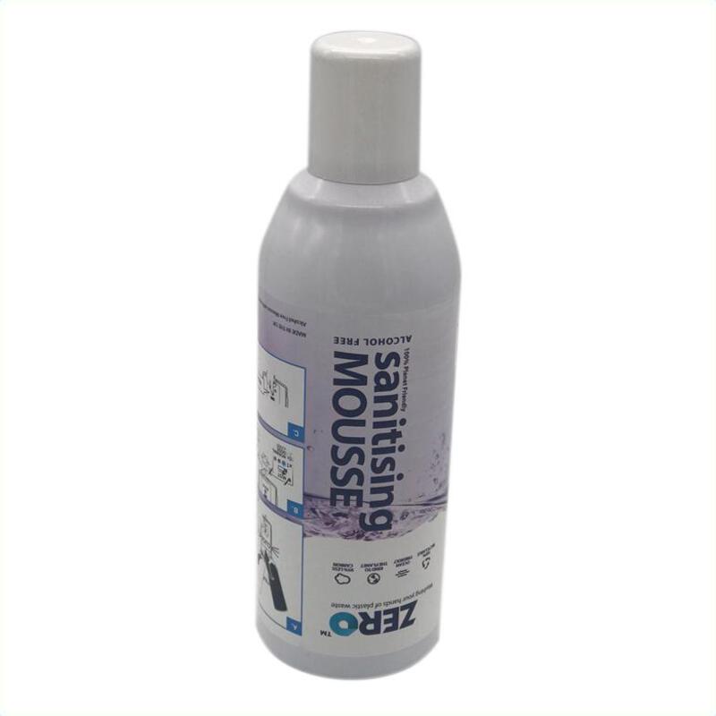 Zero Sanitising Mousse - Alcohol Free