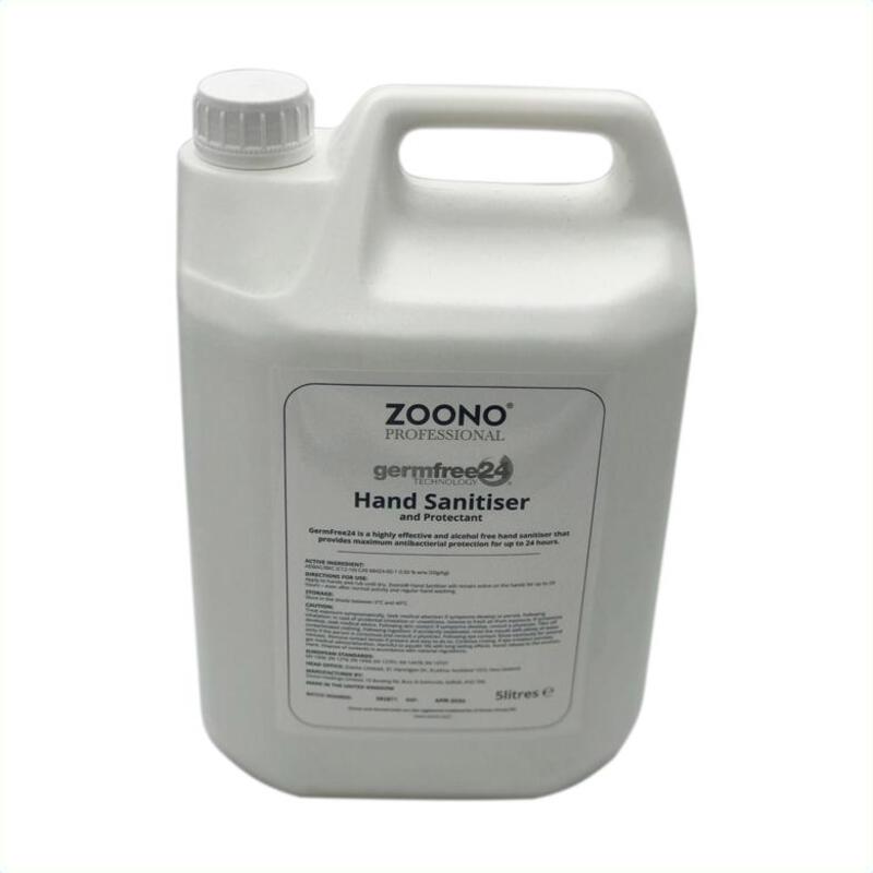 Zoono Alcohol Free Hand Sanitiser - 5L