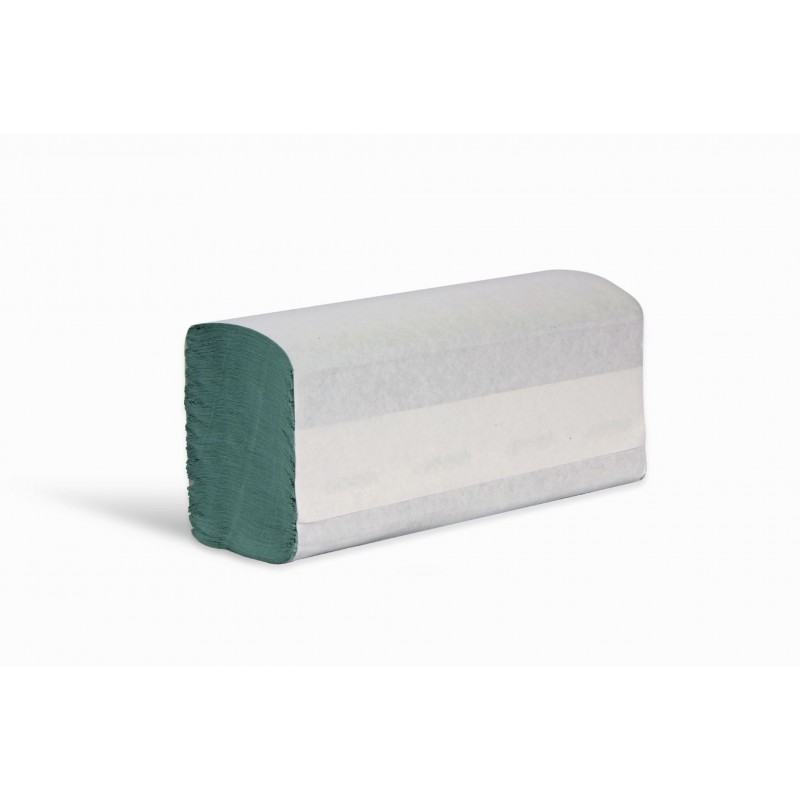 Esfina Hand Towel 1 Ply Interfold Green - Image 2