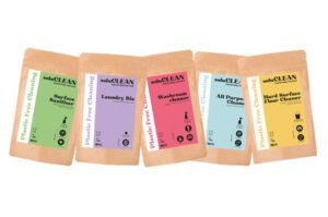 concentrated cleaning sachets