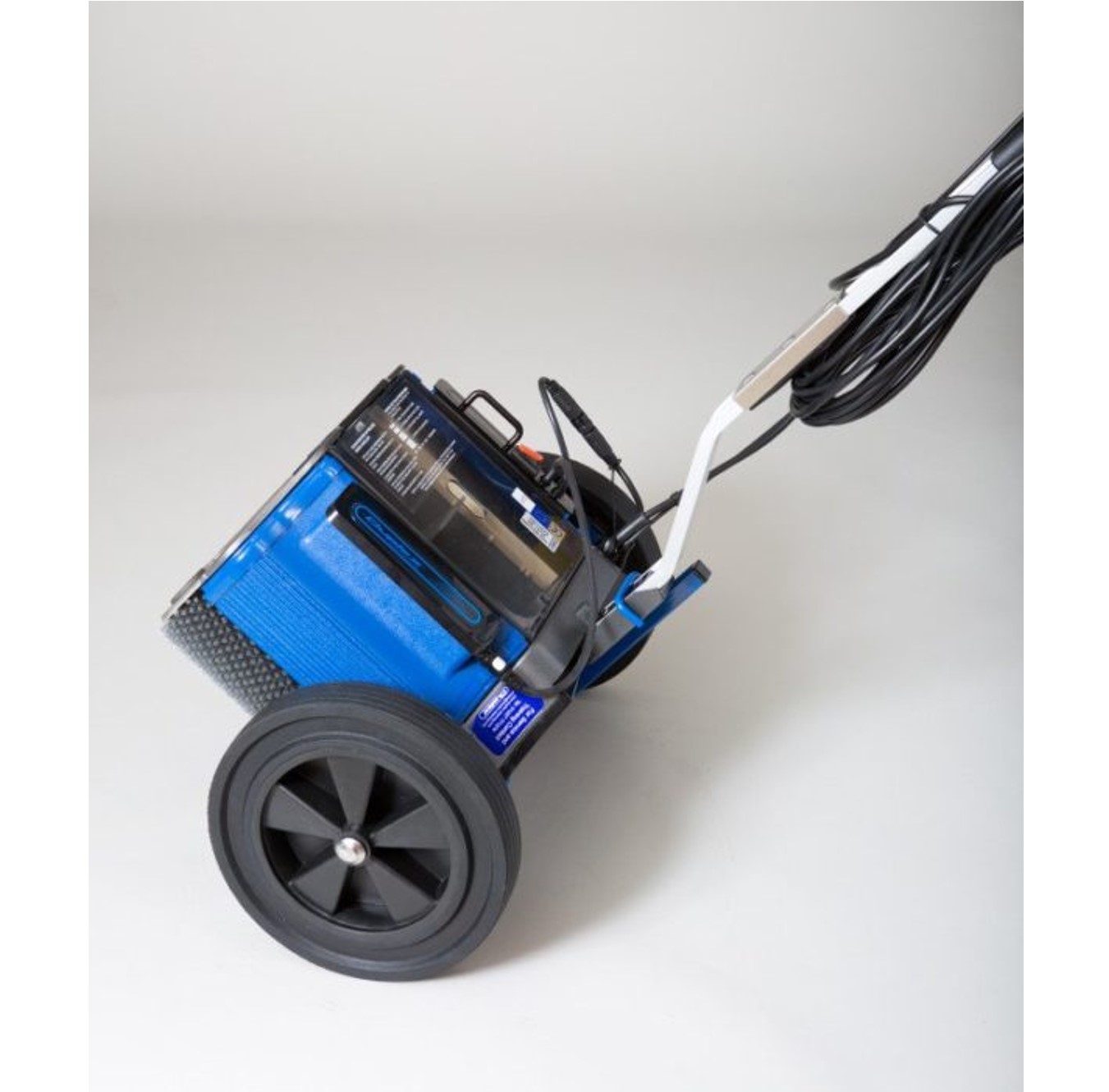 Duplex cleaning machine trolley