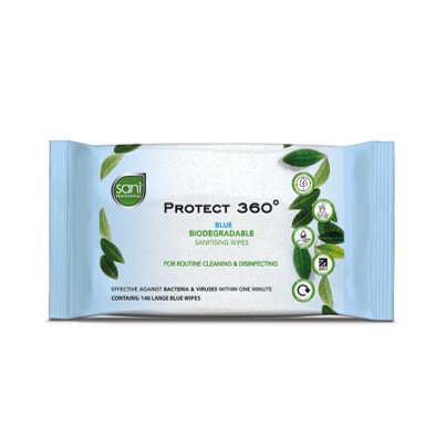 biodegradable sanitising wipes