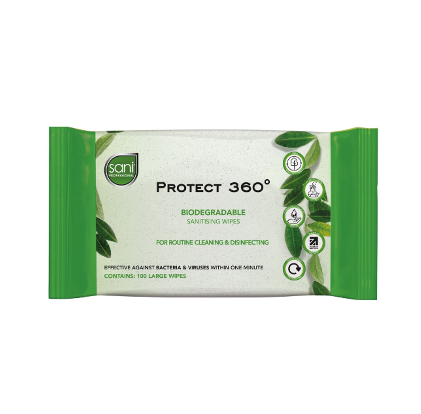 biodegradable sanitising wipes
