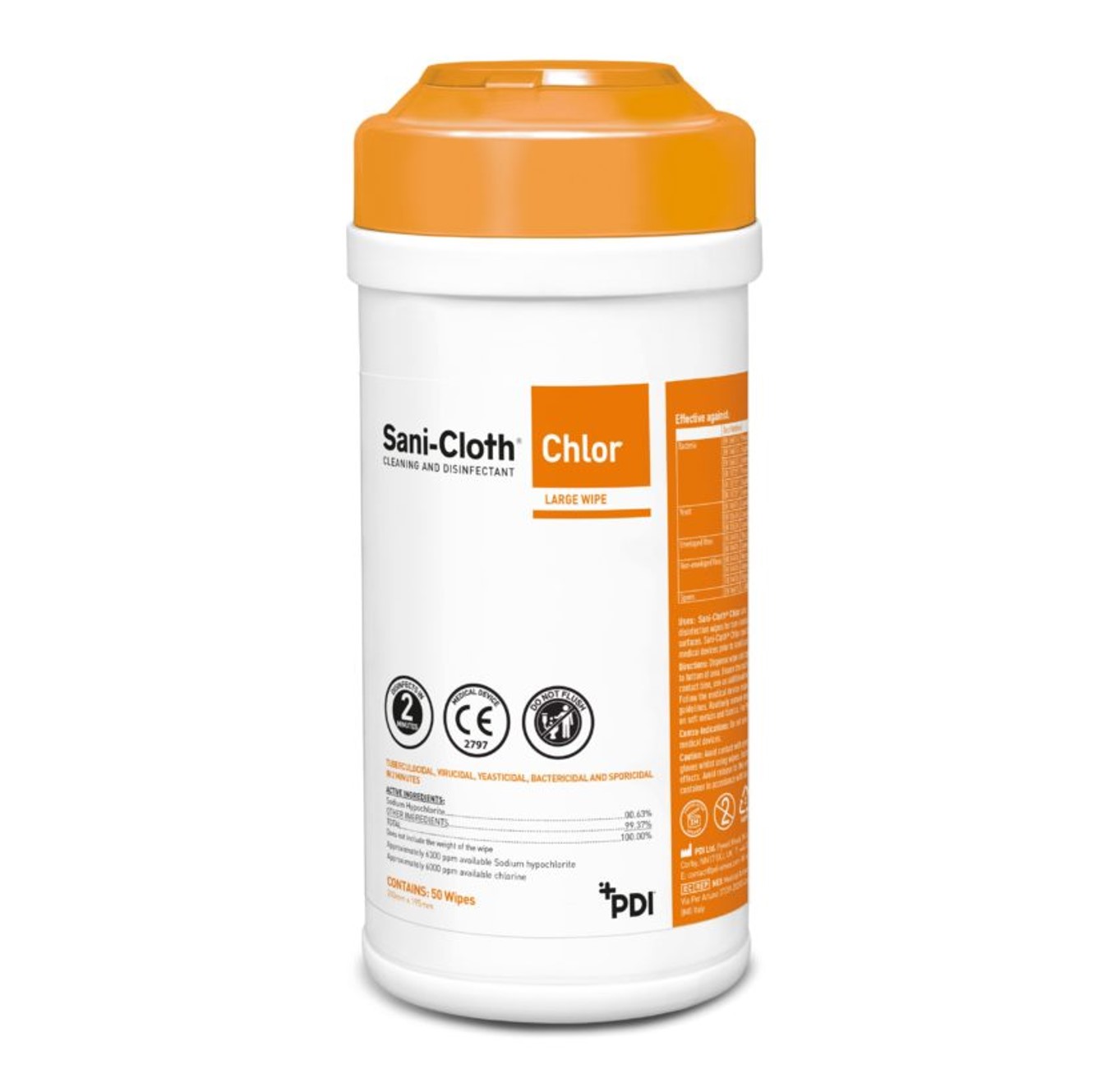chlor sporicidal wipes