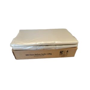 High Density Clear Refuse Sacks