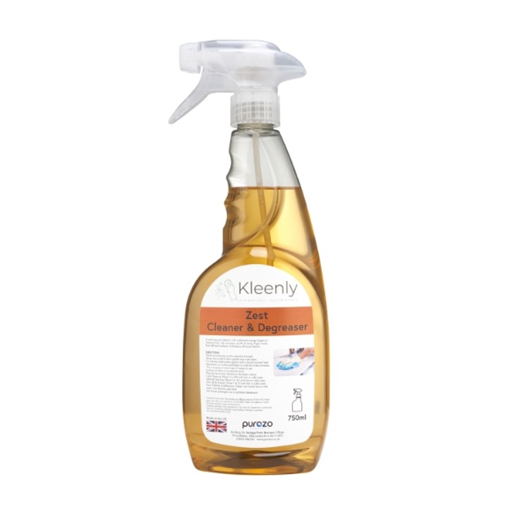 Kleenly Zest Cleaner and Degreaser