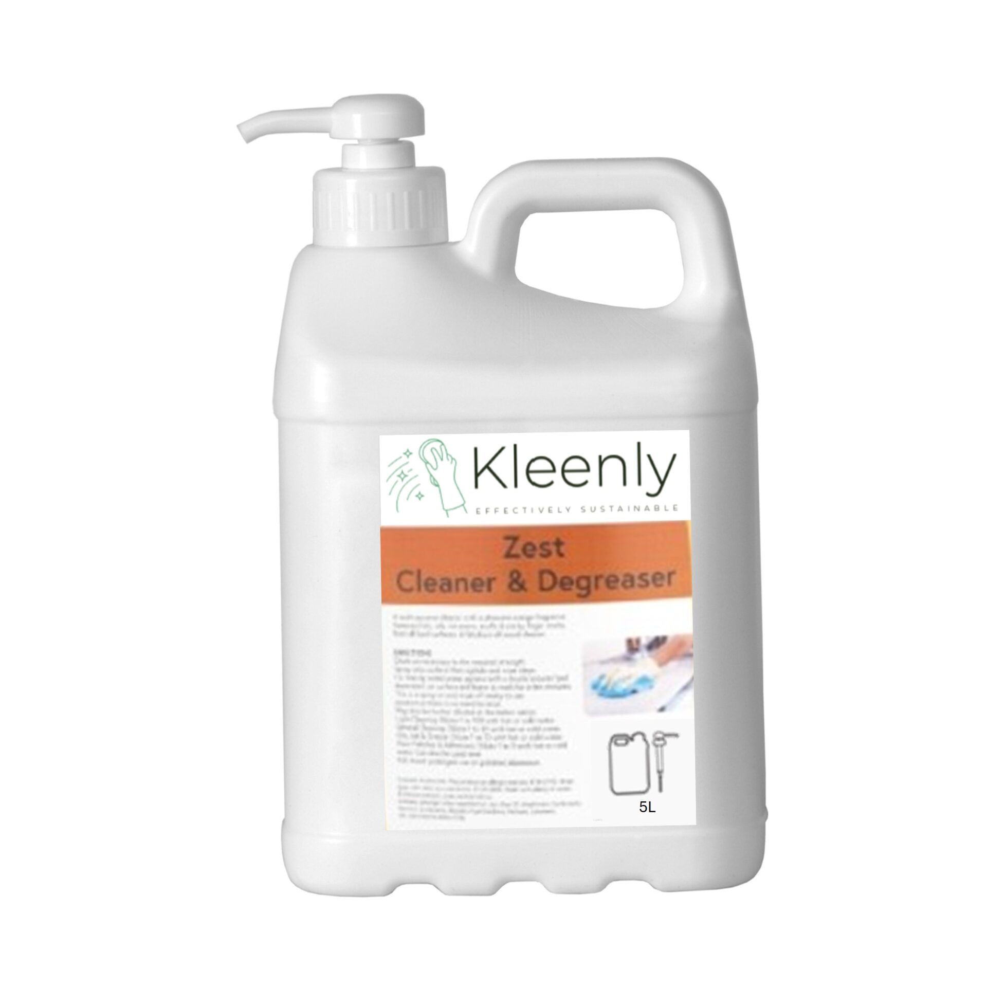 Kleenly Zest Cleaner and Degreaser