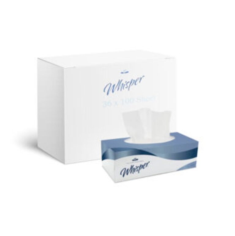 Whisper Luxury Facial Tissues