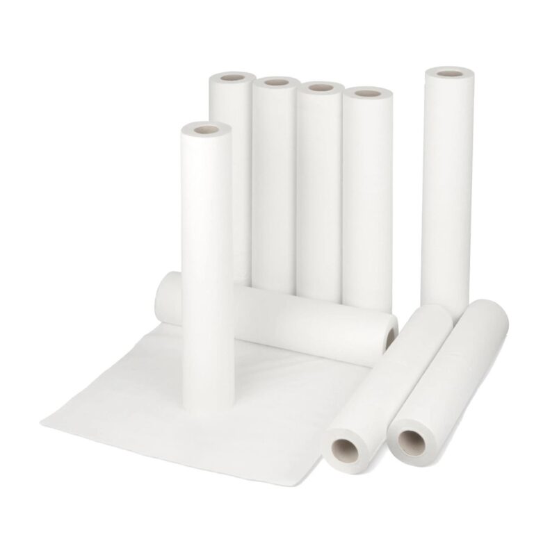 white hygiene rolls