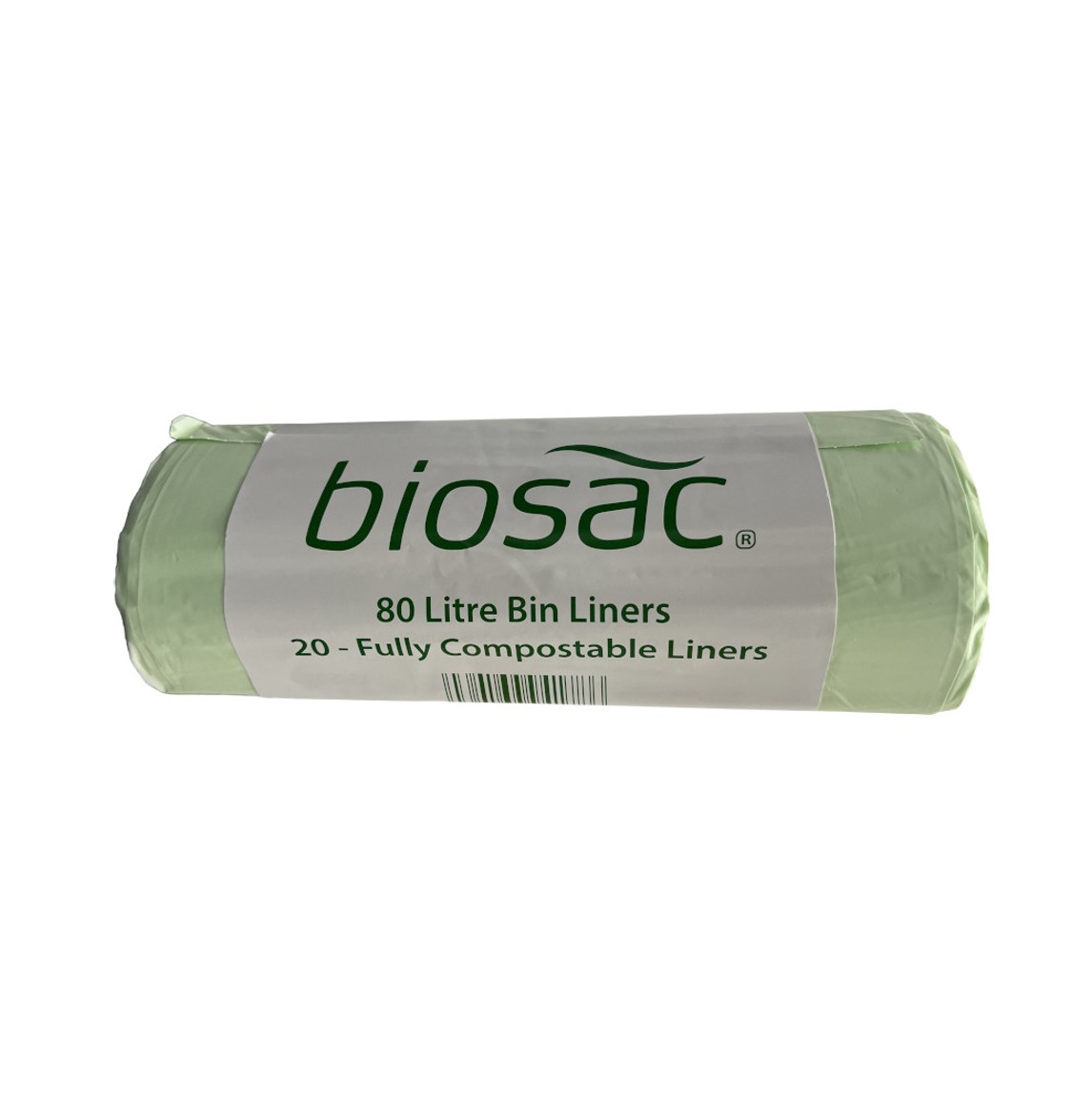 80 litre compostable bin bag