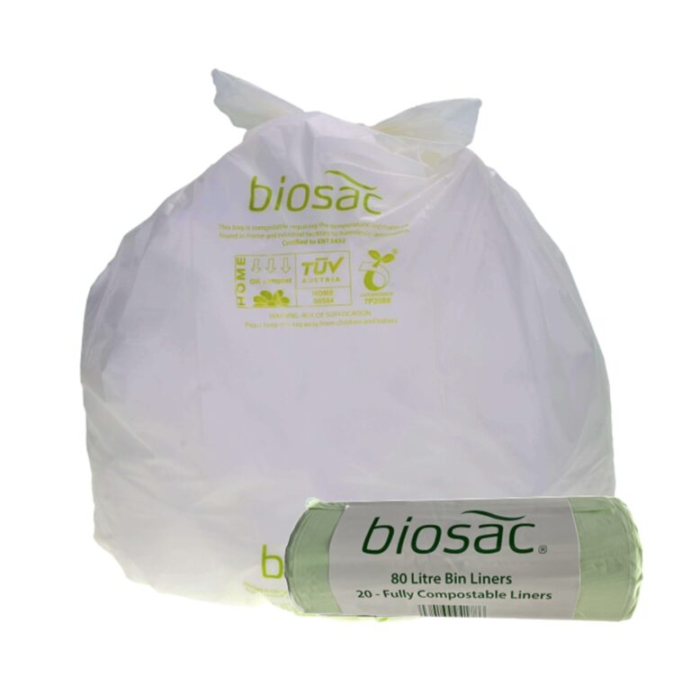 80 litre compostable bin bag