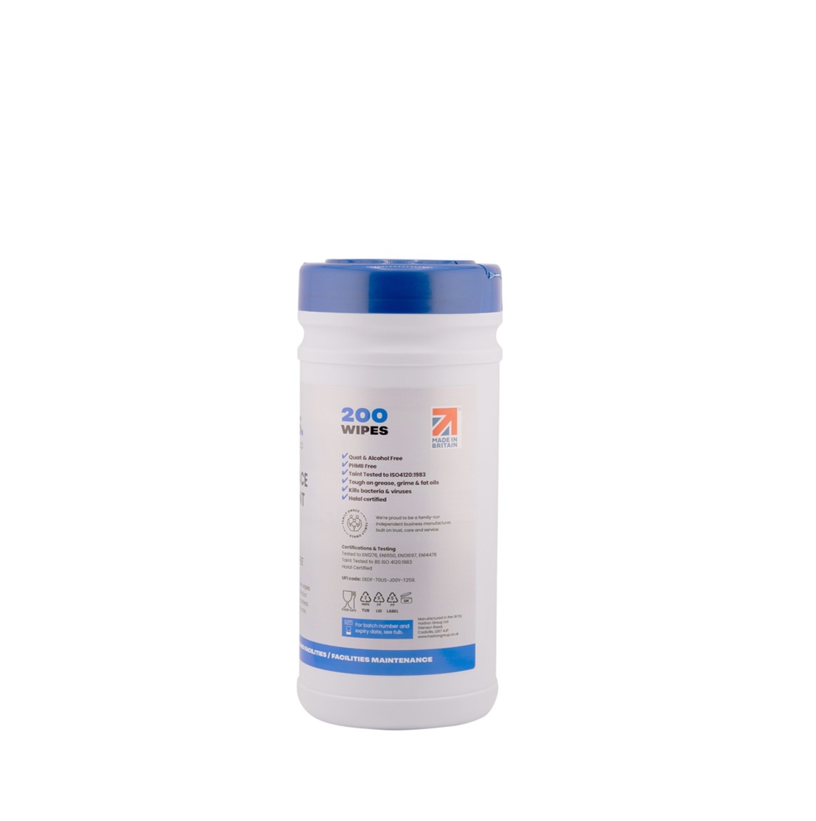 multi-surface disinfectant wipes
