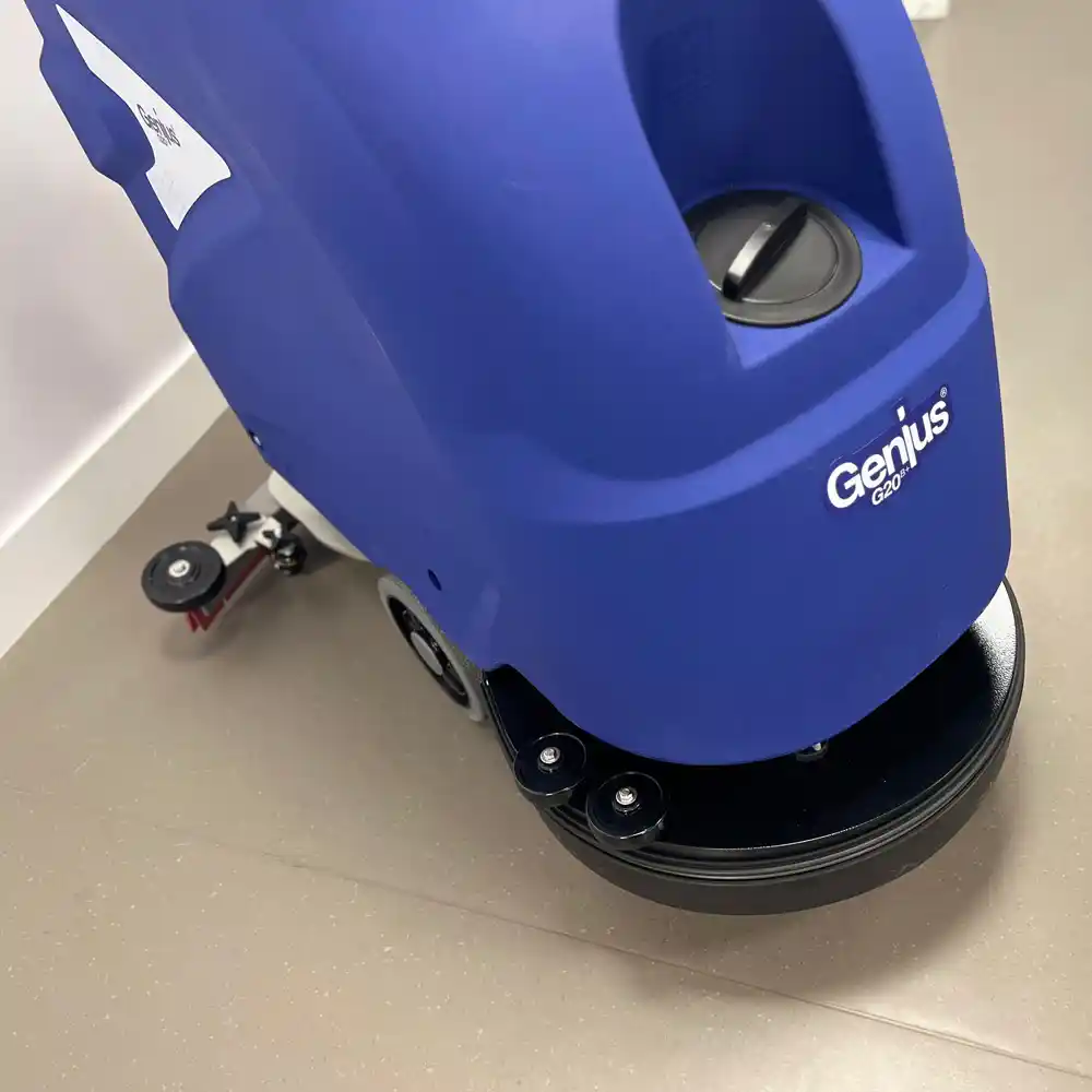 walk behind scrubber dryer