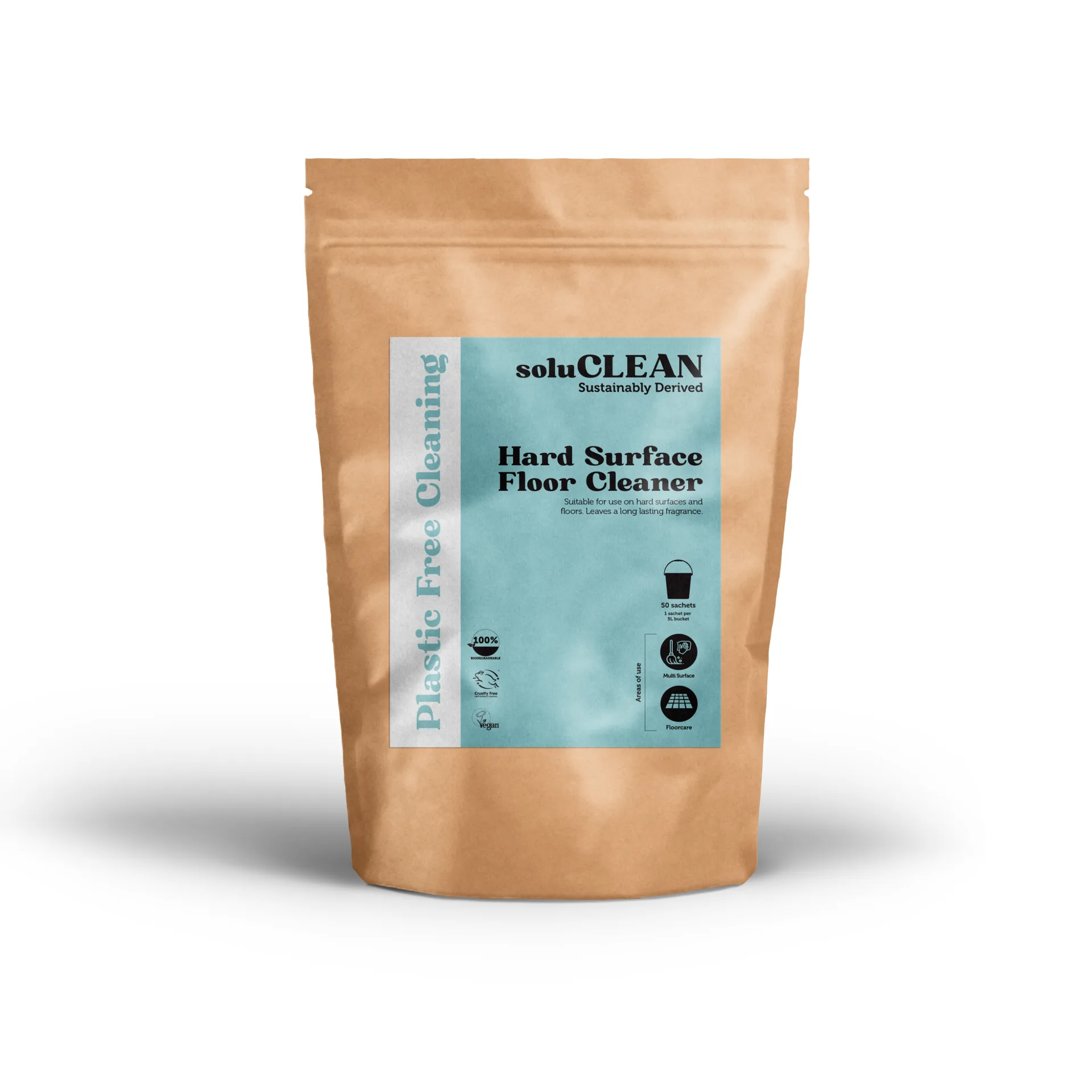 soluCLEAN Hard Surface Floor Cleaner (50 Pack)